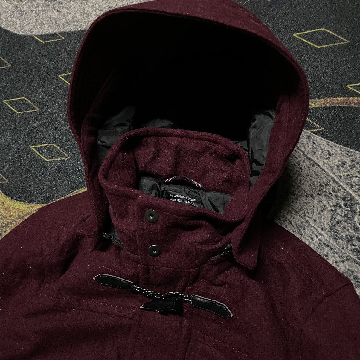 🌏Archive🌏 - NICOLE CLUB FOR MEN WOOL DUFFLE COATS HOOD