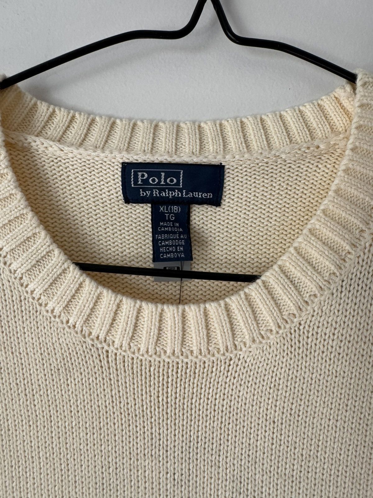 Ralph Lauren Ralph Lauren bear white jumper Size S / US 4 / IT 40 - 2 Thumbnail