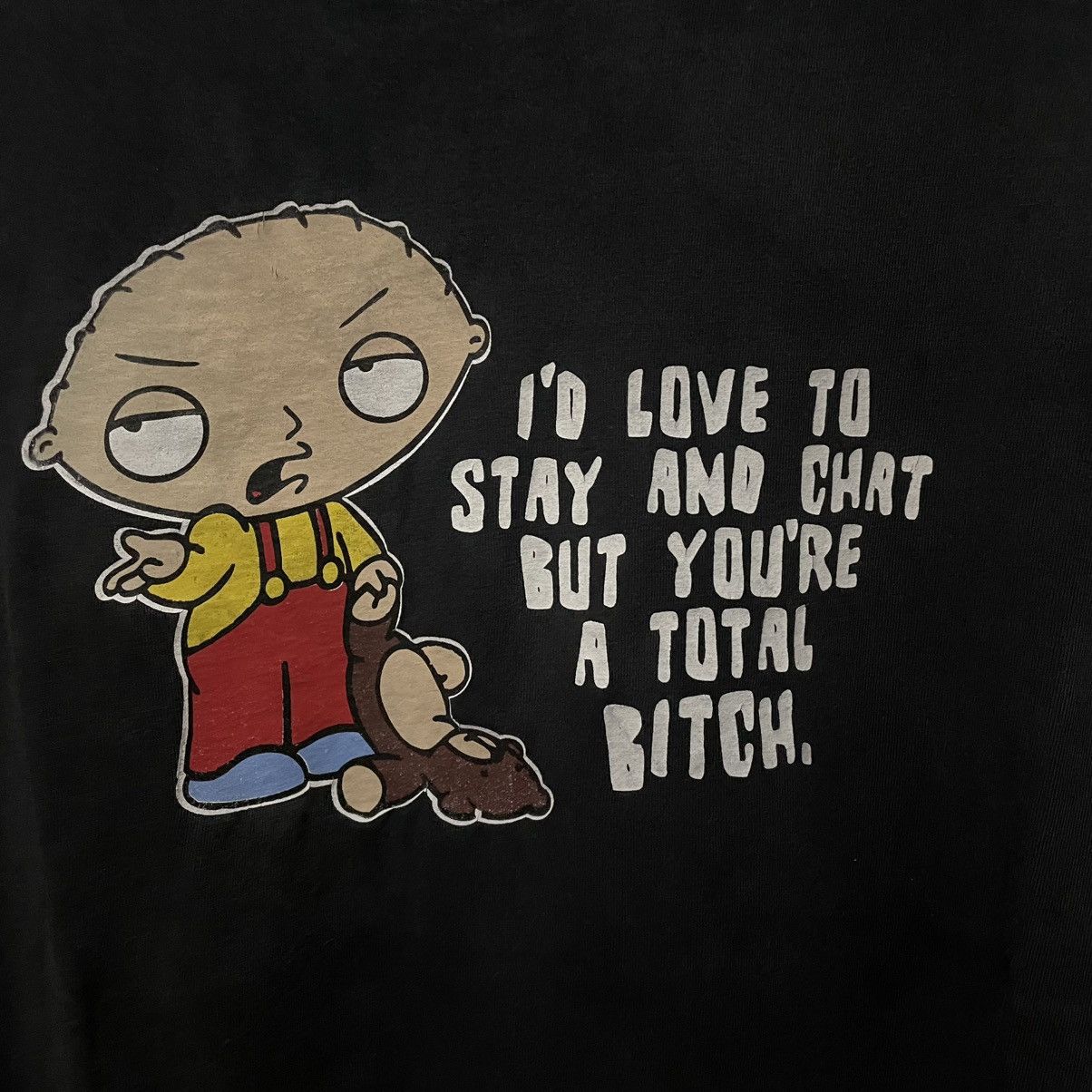 Other Stewie griffin family guy word tee broadway tee Size US L / EU 52-54 / 3 - 2 Thumbnail