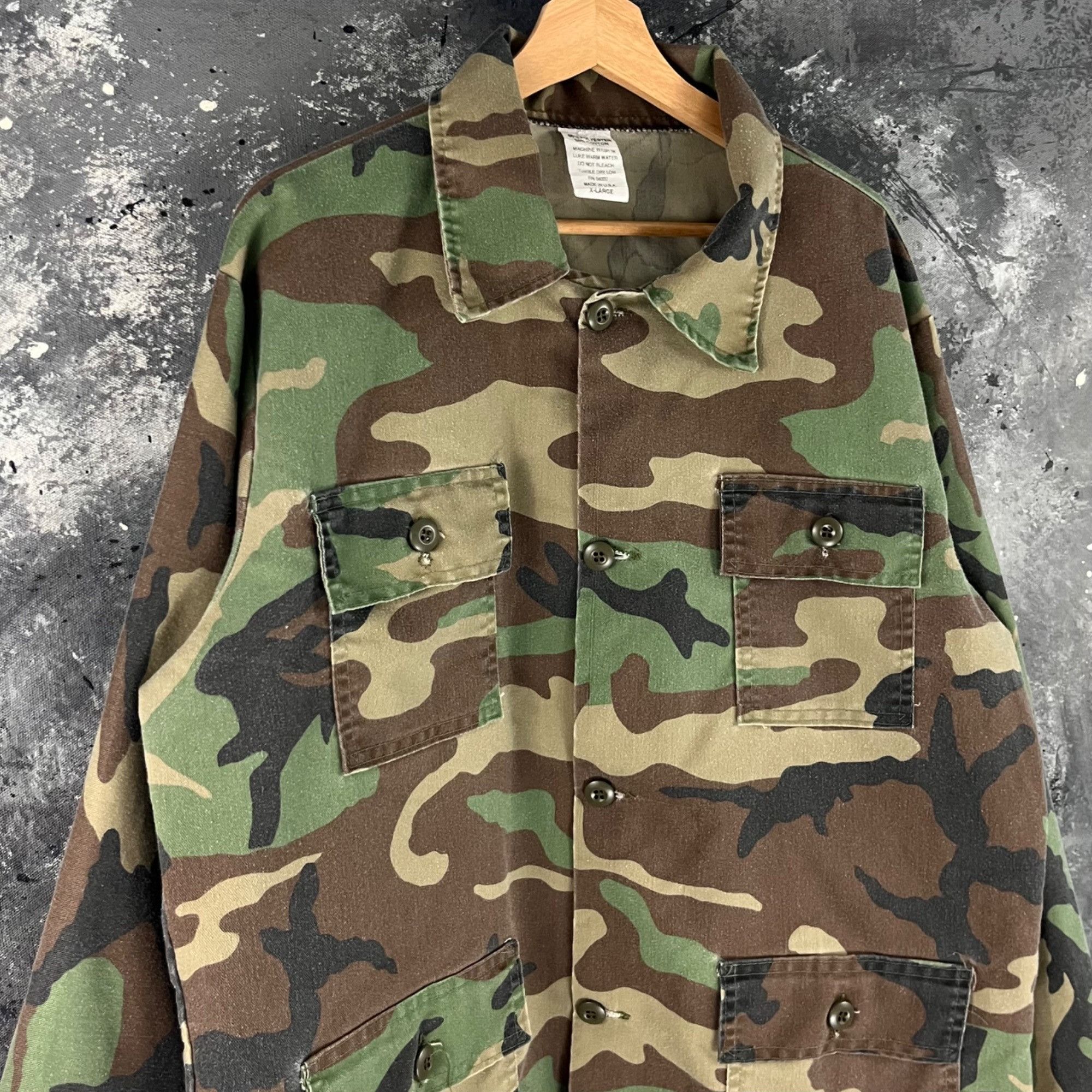 Vintage Vintage 90’s Military light jacket Size US XL / EU 56 / 4 - 2 Thumbnail