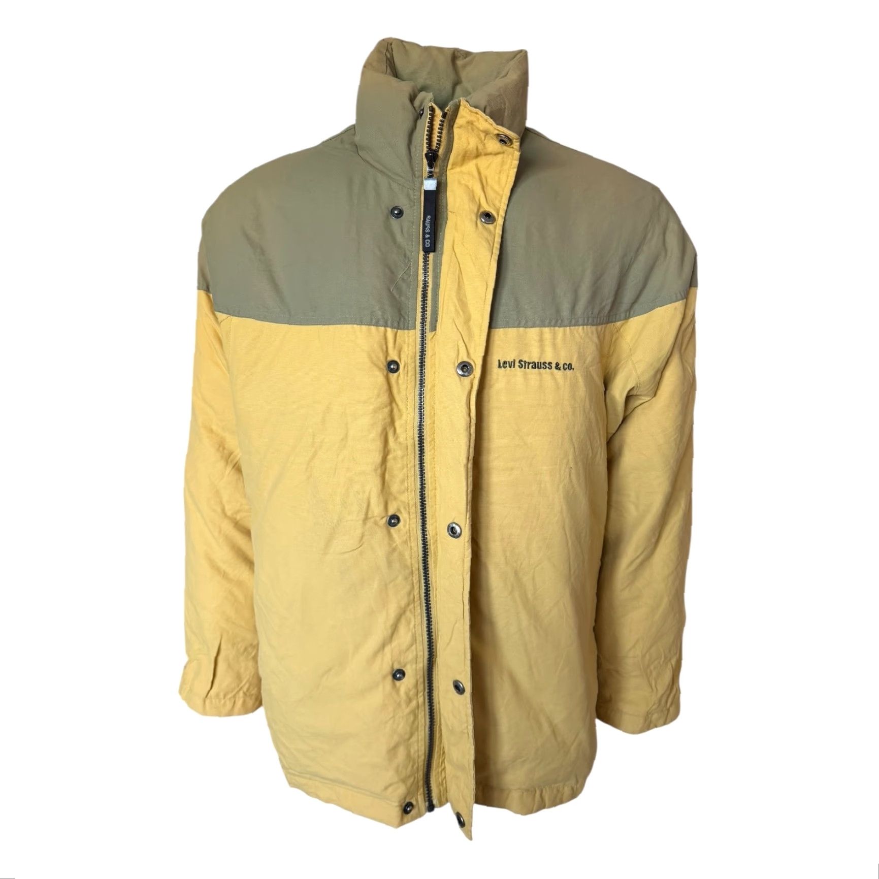 Levi's Levi Strauss & Co Red Tab Jacket / Parka Mustard Olive Mens M Size US M / EU 48-50 / 2 - 4 Thumbnail