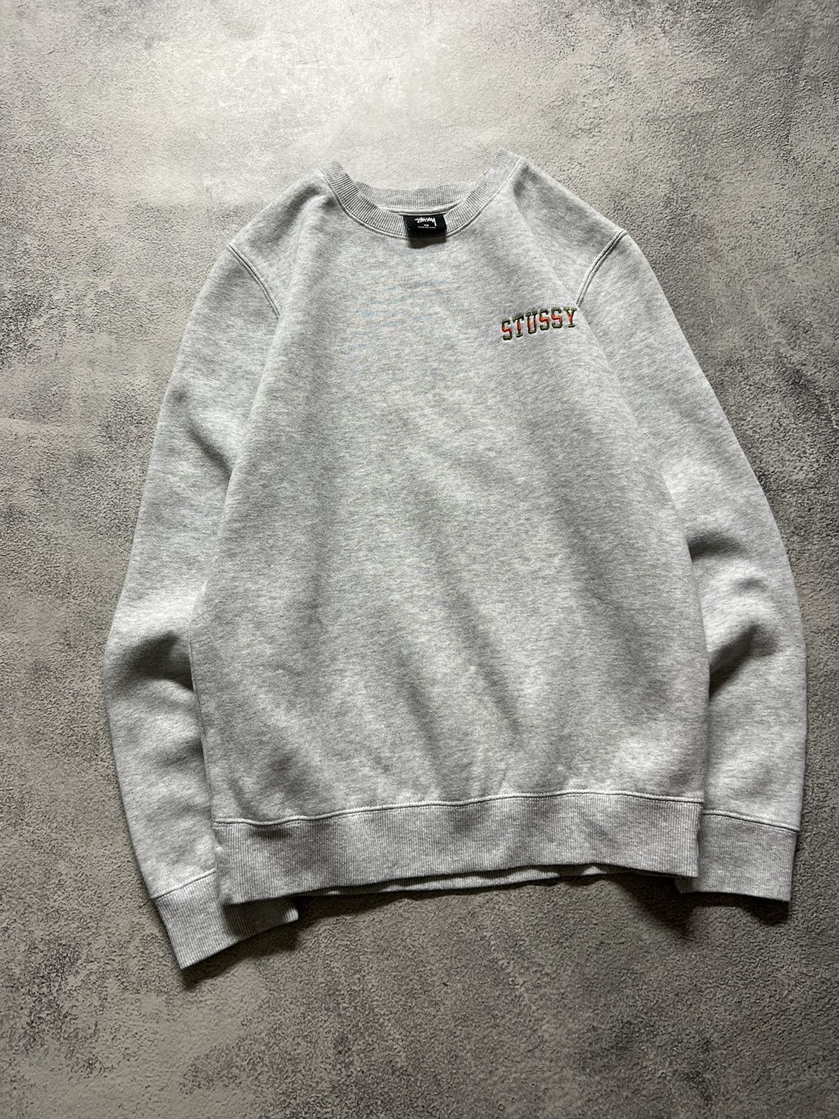 Stussy Vintage Y2k Stussy 🩶 Mini Logo Sweatshirt 00’s Size US XS / EU 42 / 0 - 4 Thumbnail