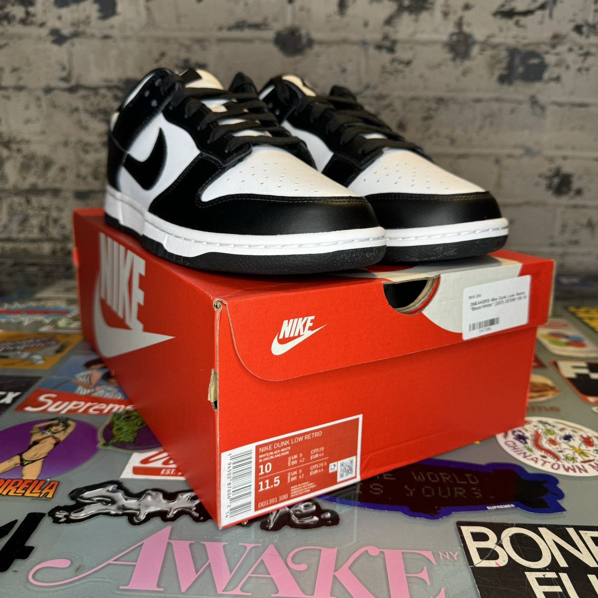 Nike Nike Dunk Low Panda 2021 10M 11.5W Brand New Size US 10 / EU 43 - 5 Thumbnail