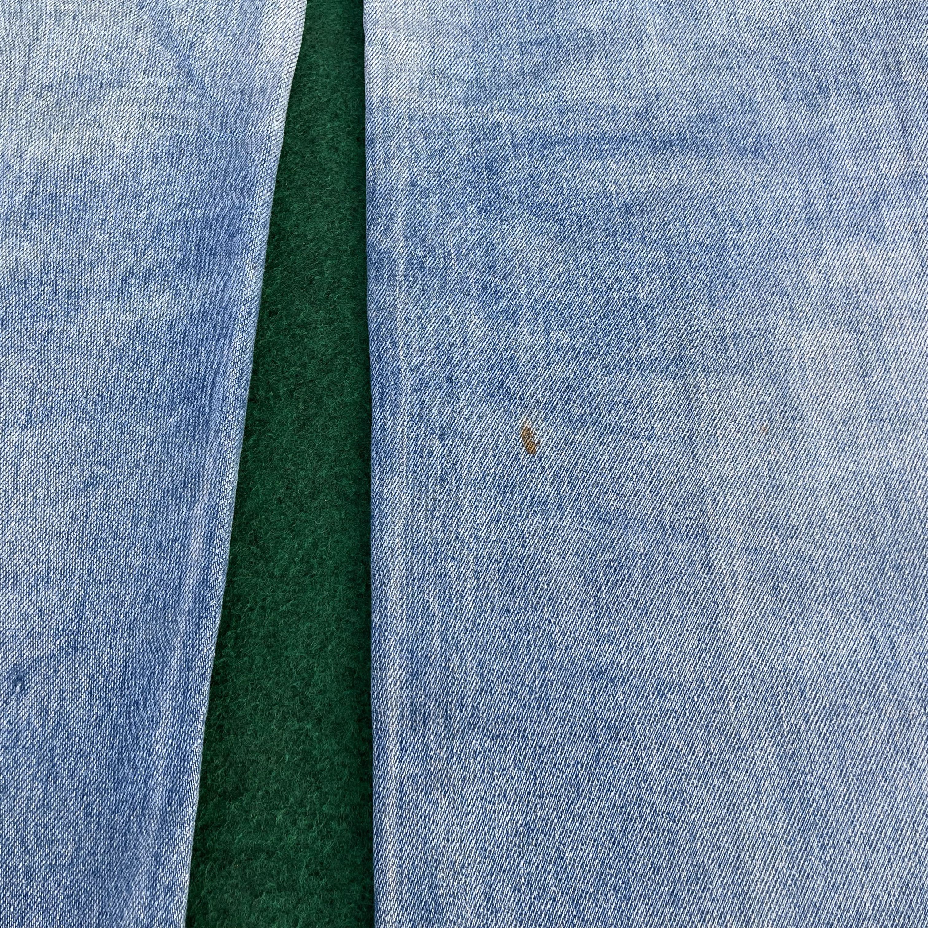 Levi's × Vintage Vtg Levis 505 Denim Ripped 90s Punk Jeans Size US 30 / EU 46 - 9 Thumbnail