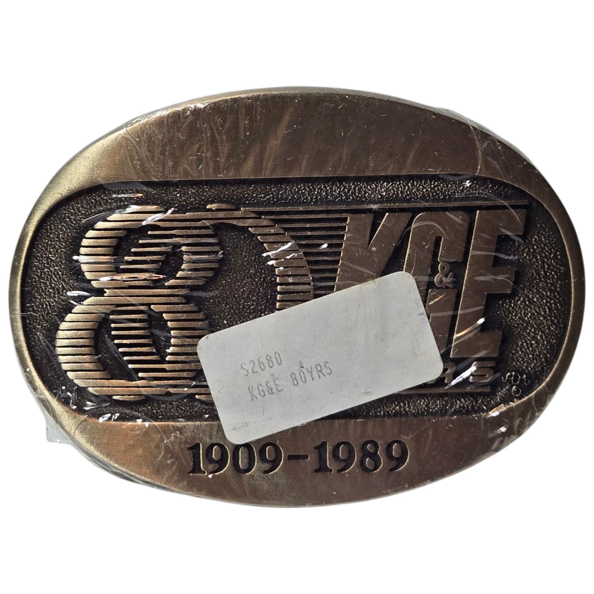 Other Kansas Gas And Electric KGE Belt Buckle NOS KS 80 Years 1989 Size ONE SIZE - 1 Thumbnail