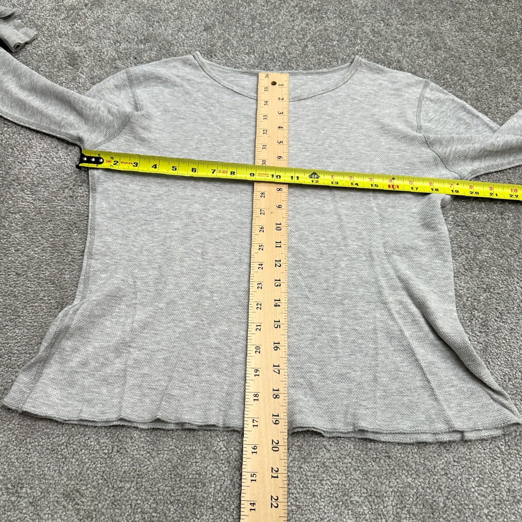 Vintage Unbranded Pullover Sweatshirt Womens M Gray Round Neck Casual Relax Outdoor Size M / US 6-8 / IT 42-44 - 4 Thumbnail