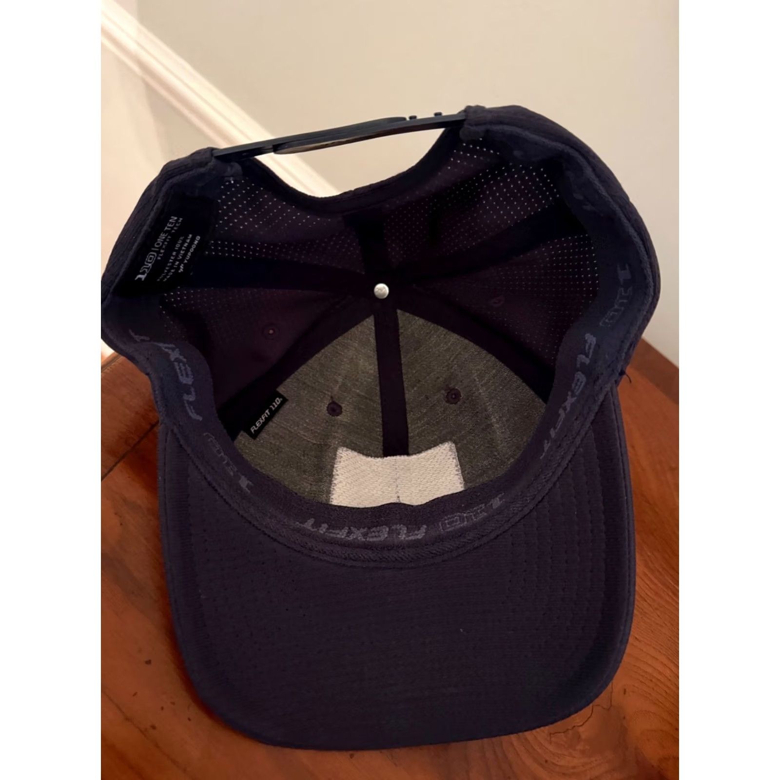 TravisMathew Travis Mathew Hat Cap Snapback Navy Golf Cart Golfer One Ten Flexfit Tech Beer Baseball Cap Adjustable Men Blue Everyday Sports Logo Size ONE SIZE - 4 Thumbnail