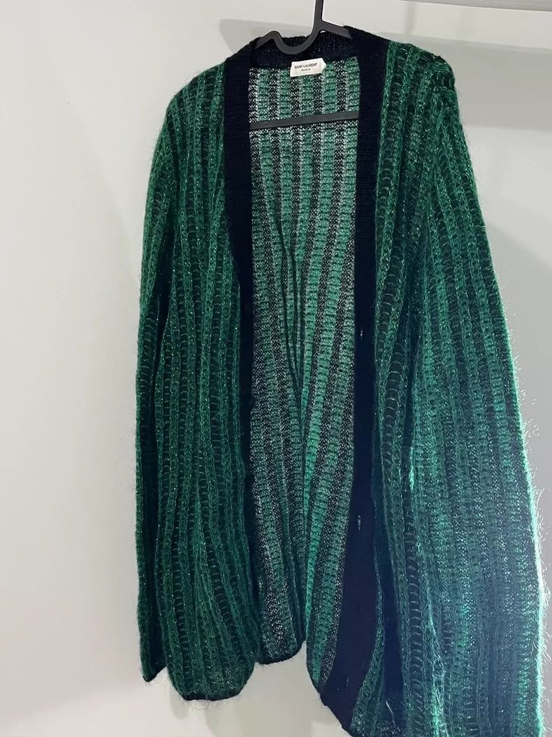Yves Saint Laurent saint laurentCardigan Mohair Sweater 2503-Nextarrow Size US S / EU 44-46 / 1 - 4 Thumbnail