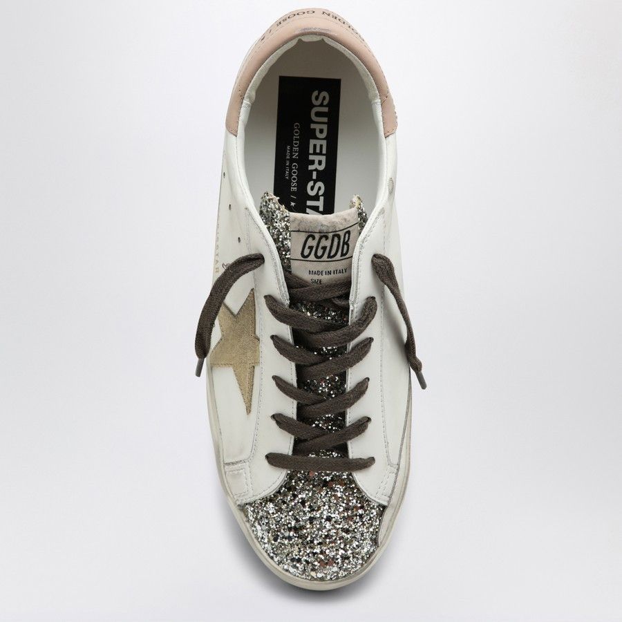 Golden Goose o1d2blof0824 Platinum Super Star Trainer in Multicolor Size US 11 / IT 41 - 3 Thumbnail