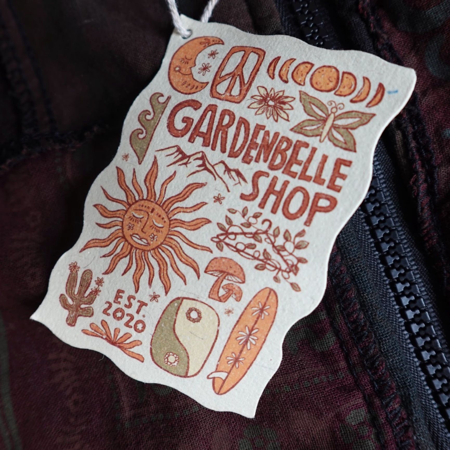 Vintage VINTAGE Gardenbelle Shop Jacket 2X Plus Brown Full Zip Patchwork Hoodie Reese NEW Size XXL / US 16-18 / IT 52-54 - 5 Thumbnail