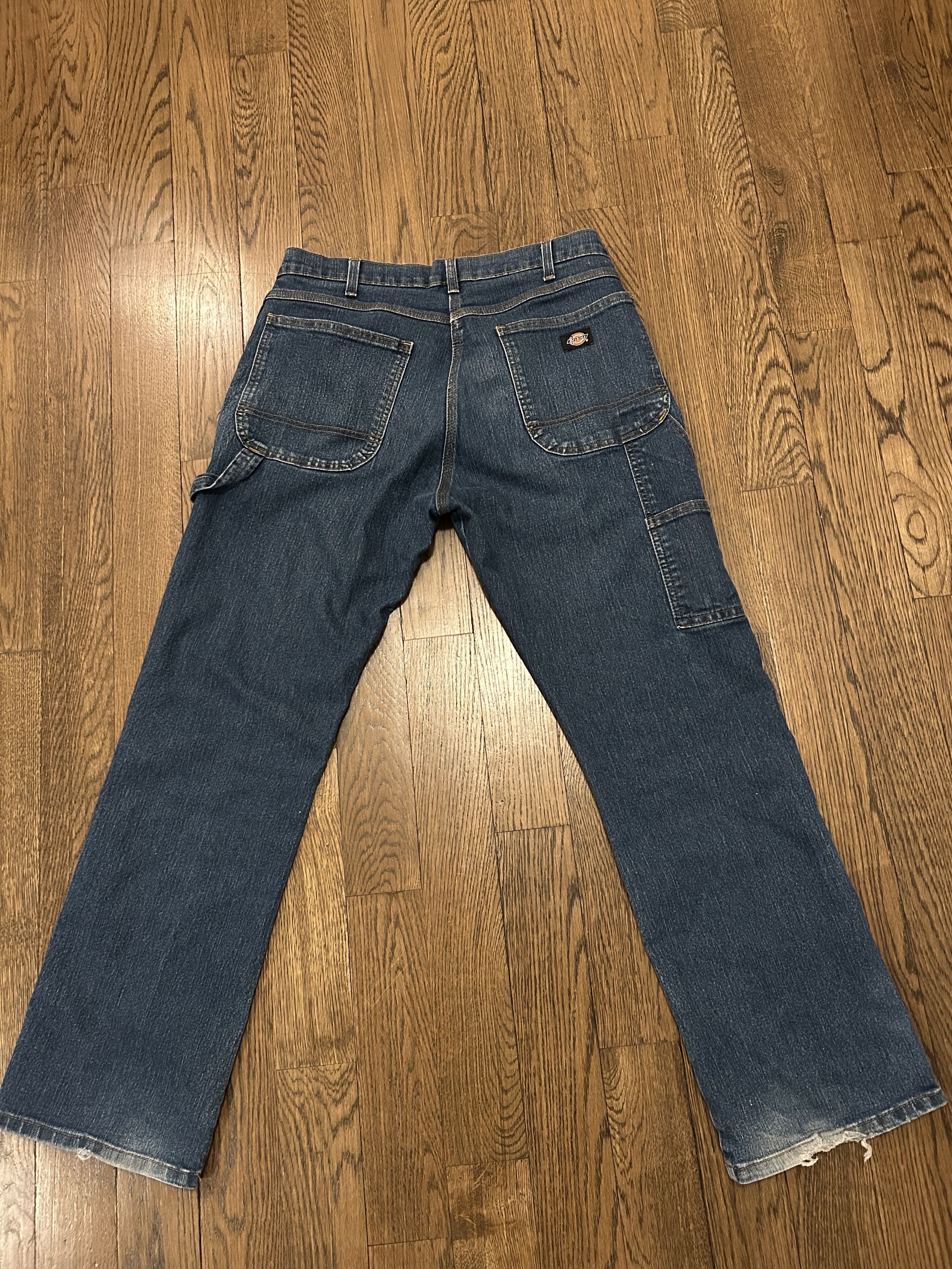 Dickies Vintage Relaxed Dark Blue Dickies Carpenter Pants Size US 34 / EU 50 - 4 Thumbnail