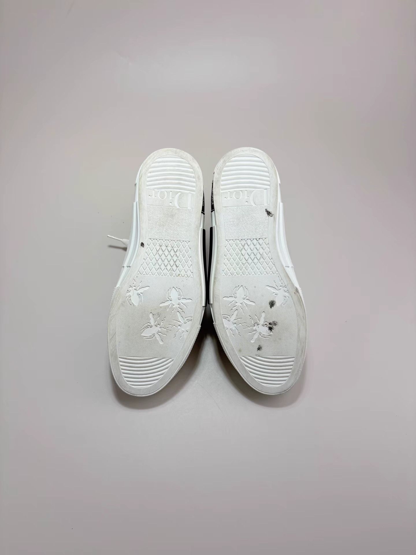 Dior DIOR B23 Newspaper High-Top Sneakers K1 Size US 7 / EU 40 - 6 Thumbnail
