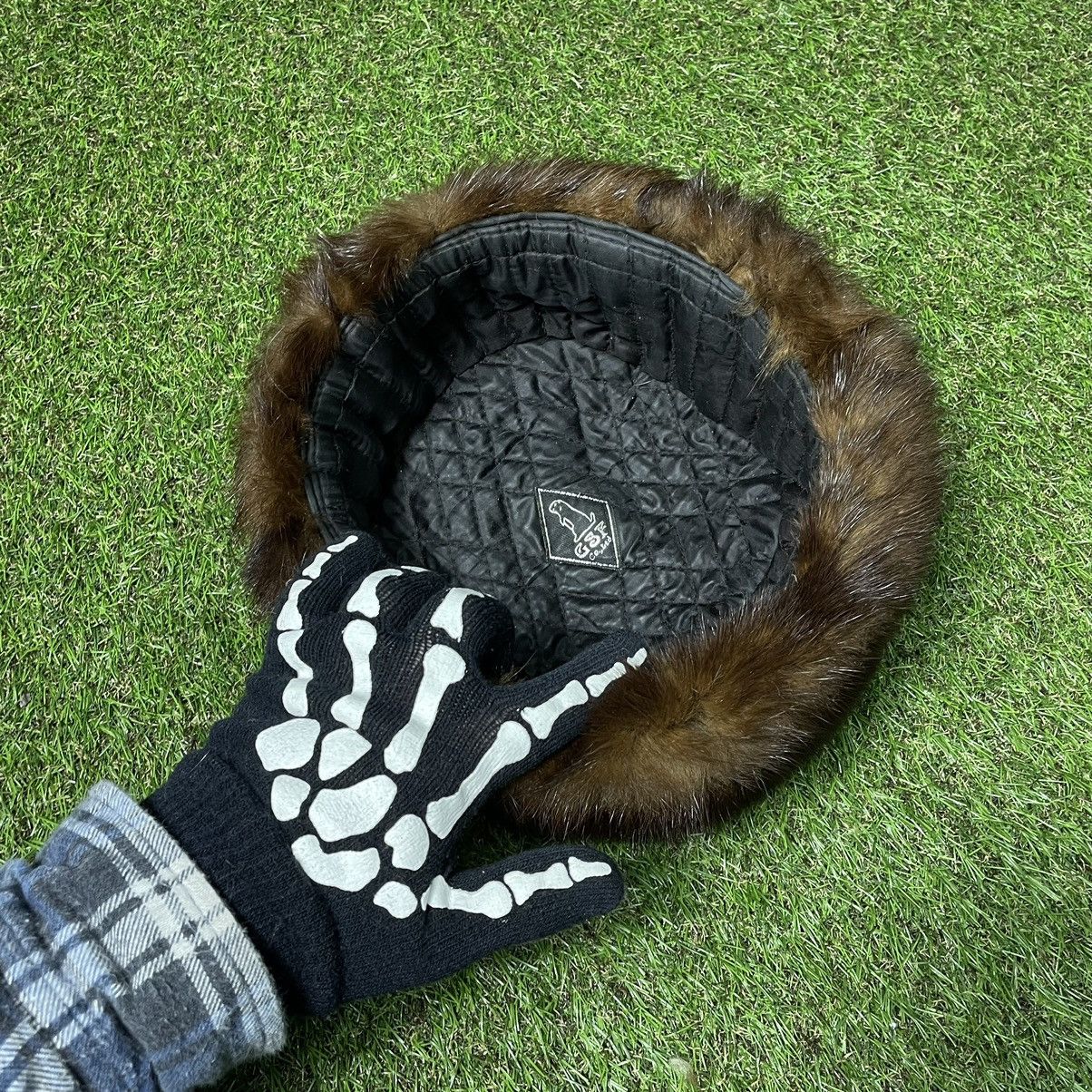 Vintage Vintage Y2K Fuzzy Alt Beanie Mohair Uzi Vert Grunge Logo OS Size ONE SIZE - 3 Thumbnail