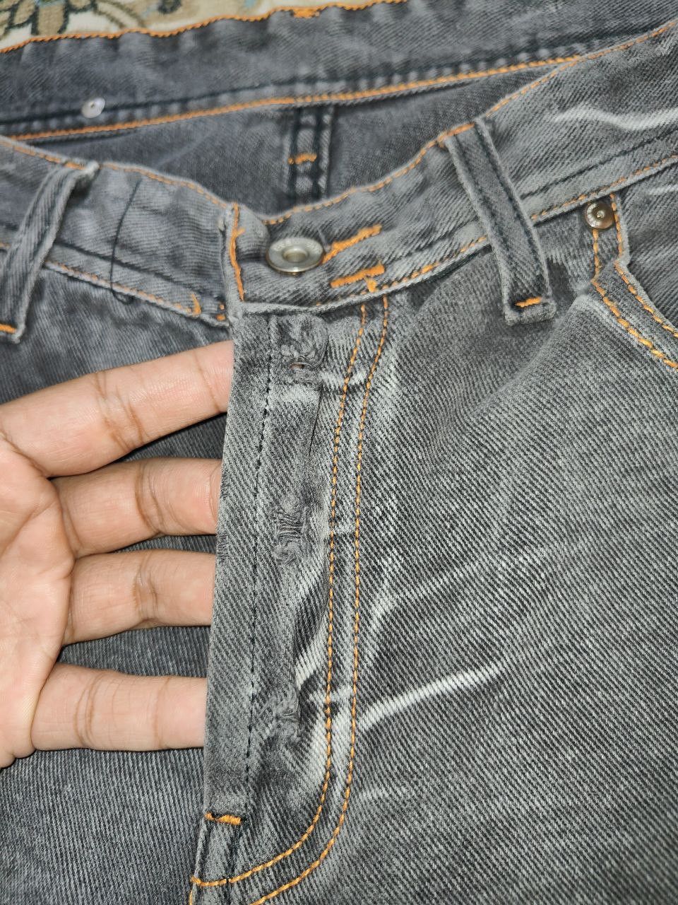 Diesel Diesel Faded Black Denim Size US 33 - 6 Thumbnail