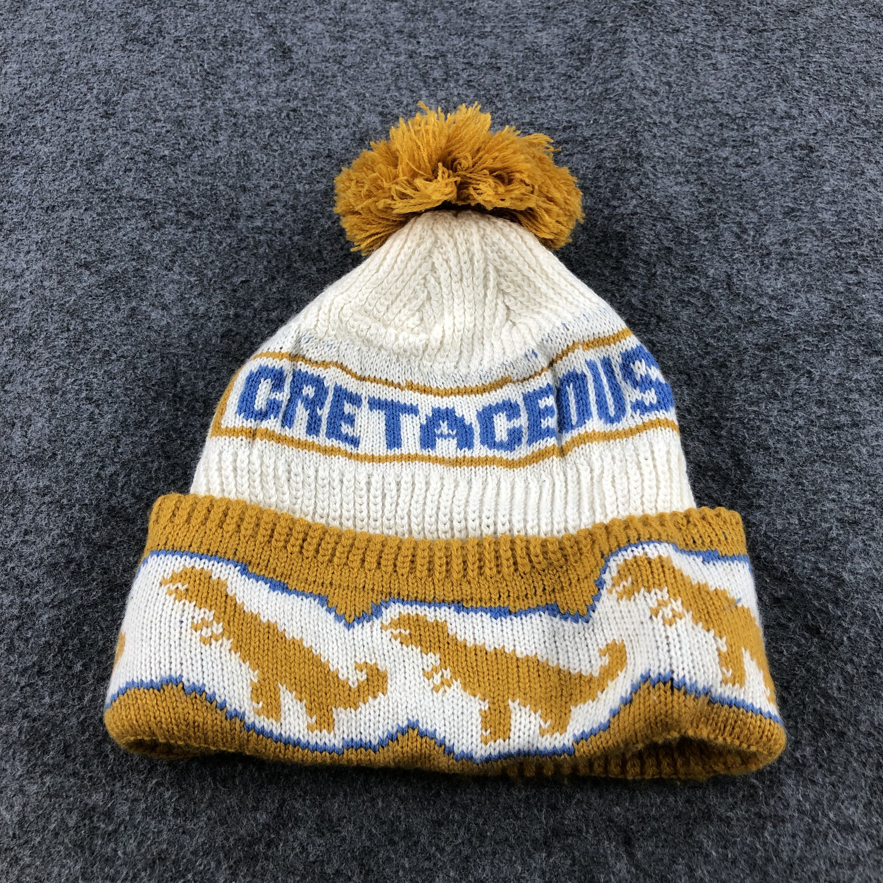 Vintage Cretaceous Bobble Beanie Snowcap Snow Hat B163 Size ONE SIZE - 3 Thumbnail
