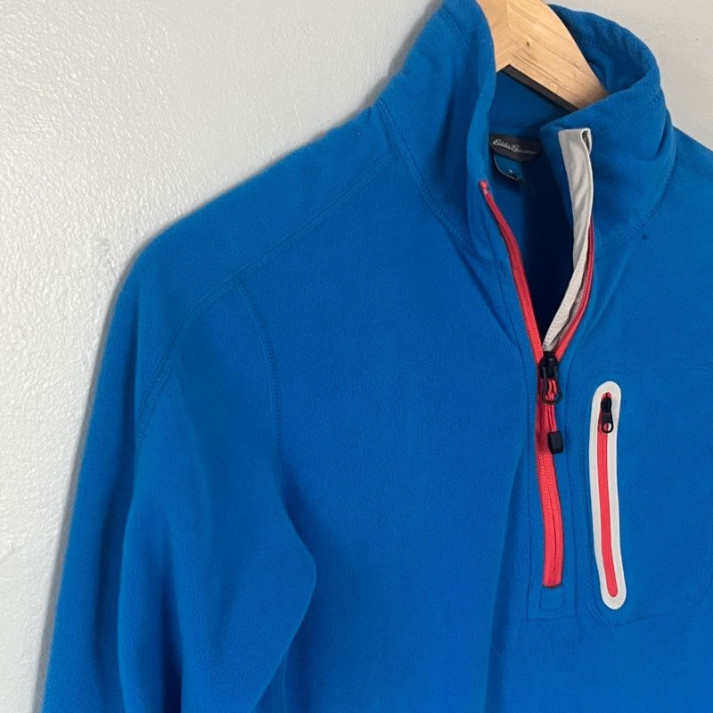 Eddie Bauer Eddie Bauer Women's Bright Blue Fleece Pullover Medium Size M / US 6-8 / IT 42-44 - 1 Thumbnail