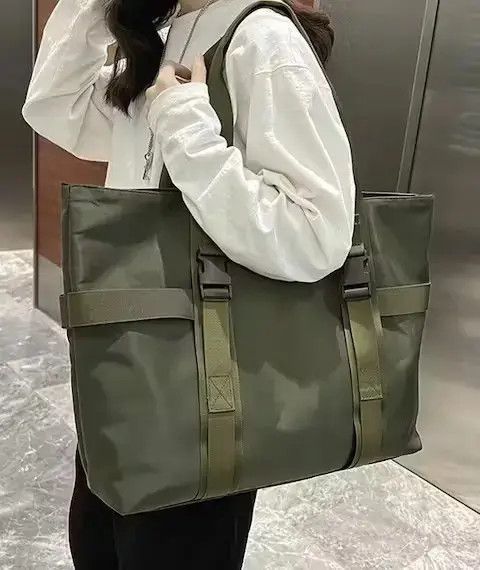 Japanese Brand Fashion punk waterproof buckle tote bag aesthetic Size ONE SIZE - 1 Thumbnail