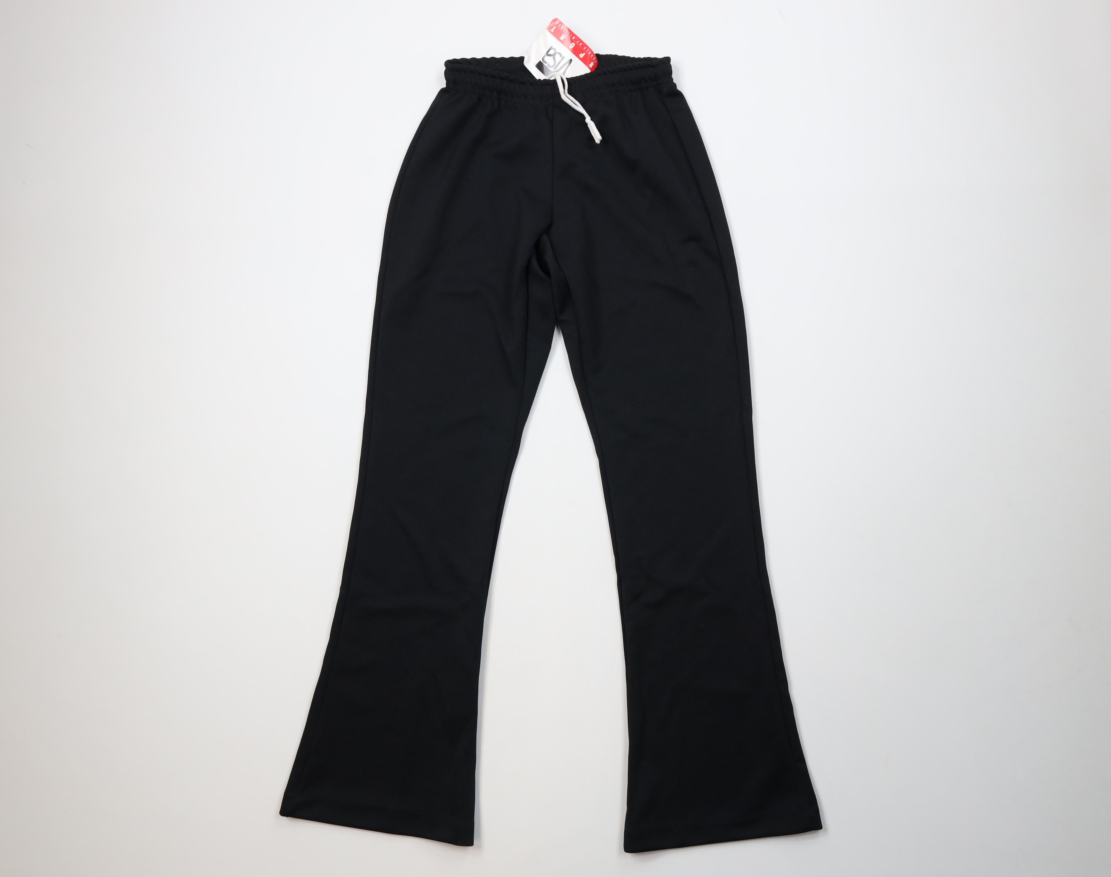 Vintage Deadstock Vintage 90s Streetwear Sweatpants Black USA Size 23" - 1 Thumbnail