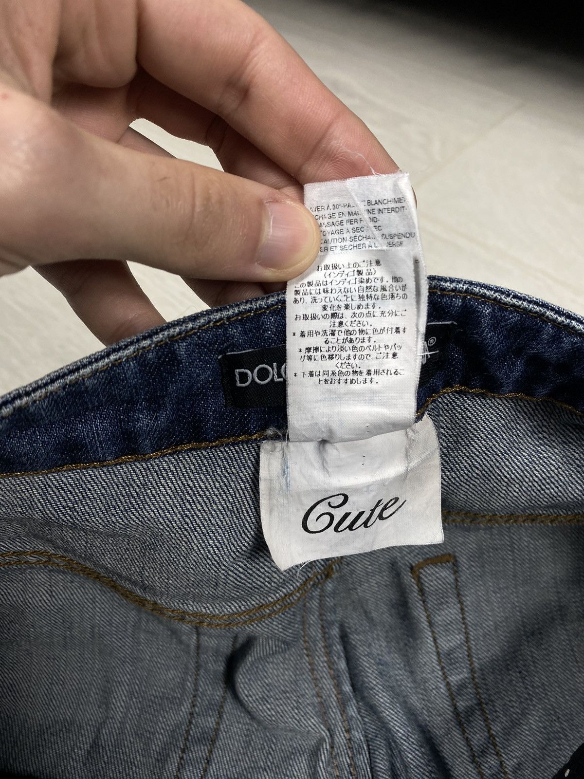 Dolce & Gabbana × Vintage Dolce Gabbana Jeans Pants Size 27" / US 4 / IT 40 - 14 Thumbnail