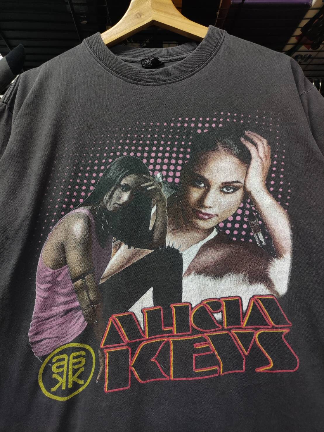 Vtg Alicia Keys The Freedom Tour Promo T-Shirt