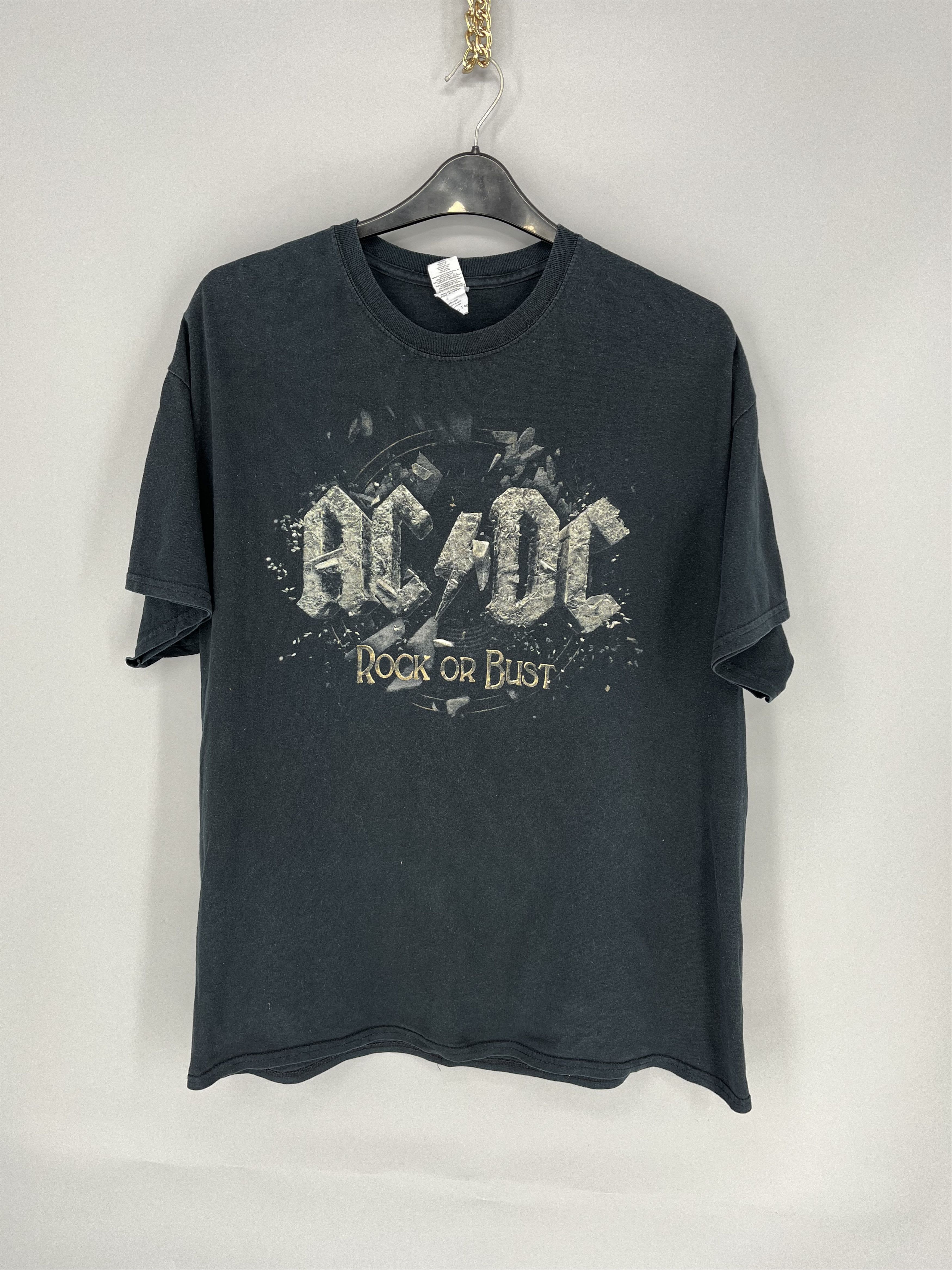 AC/DC ACDC Rock or Bust Heavy Metal Rock T-Shirt Like Size US XL / EU 56 / 4 - 1 Thumbnail
