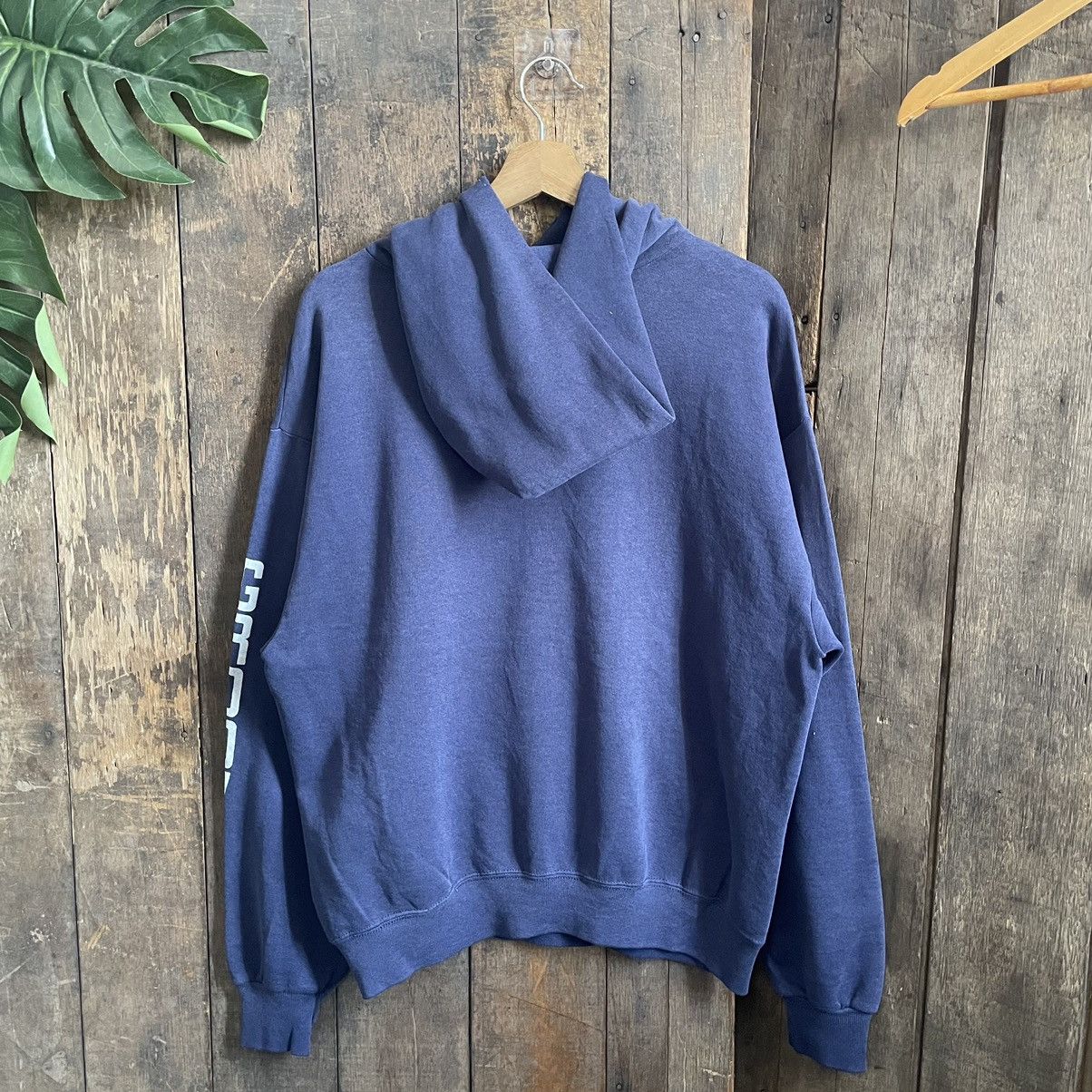 Jerzees × Vintage Vintage 90’s Rediffusion Televison Studio Hoodie Size US L / EU 52-54 / 3 - 3 Thumbnail