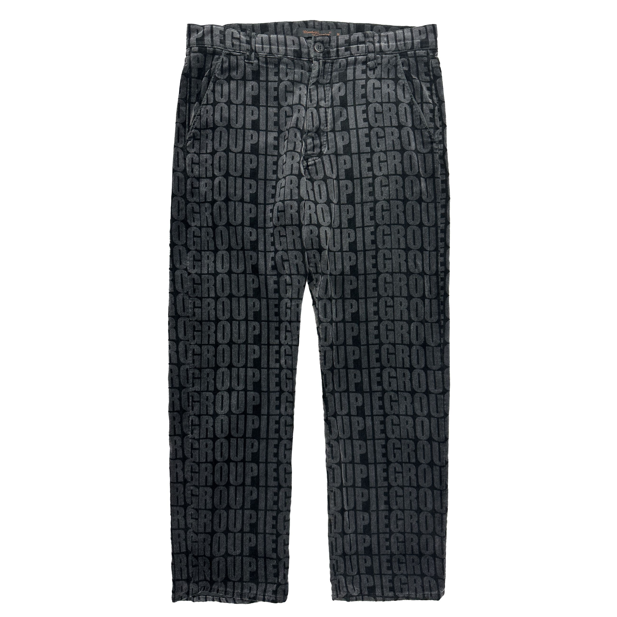 Undercover AW02 "Groupie" Velour Pants Size US 30 / EU 46 - 1 Thumbnail
