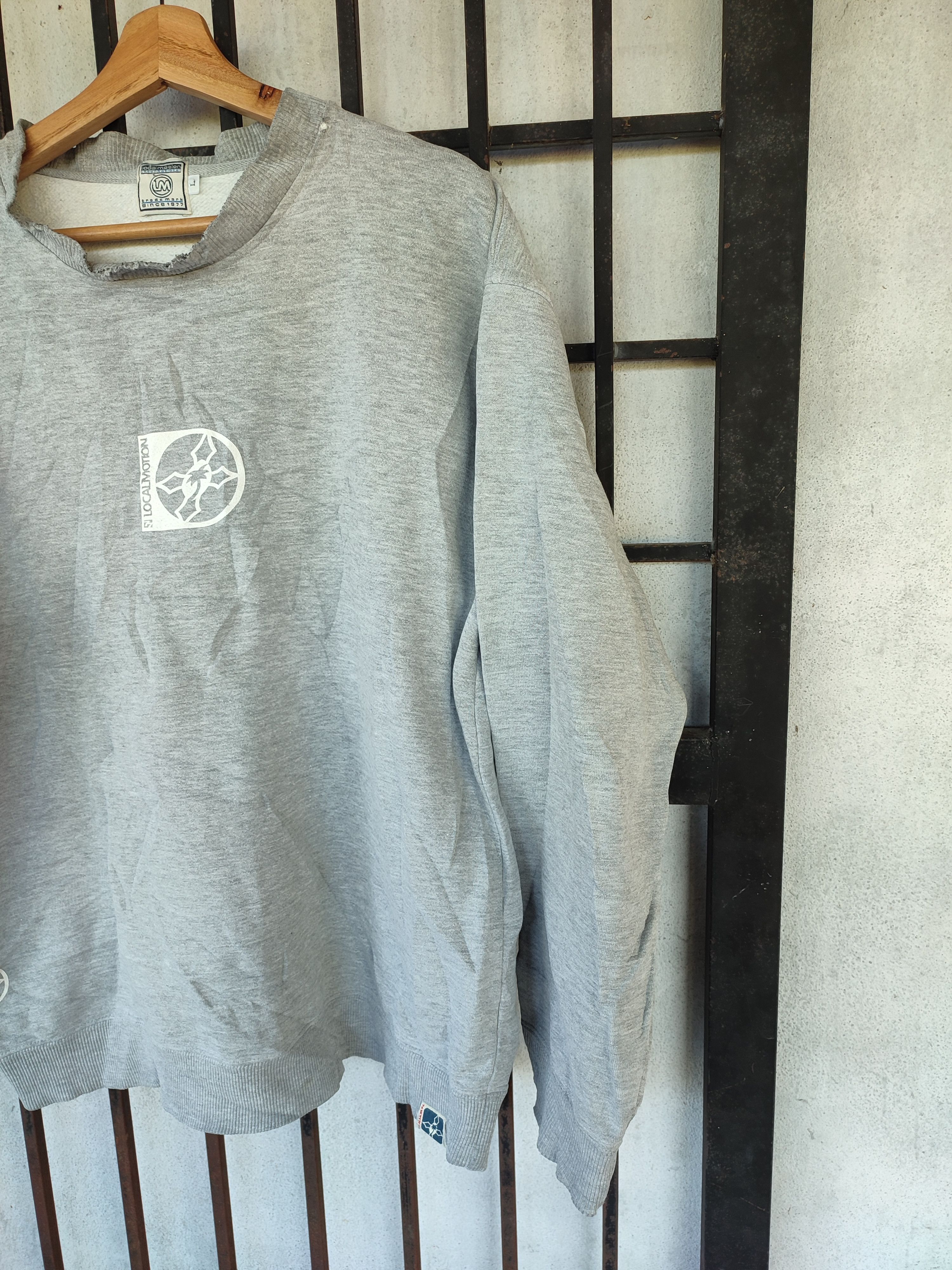 Sun Surf 💥90s💥 Local Motion Big Logo Sweatshirt Size US L / EU 52-54 / 3 - 4 Thumbnail