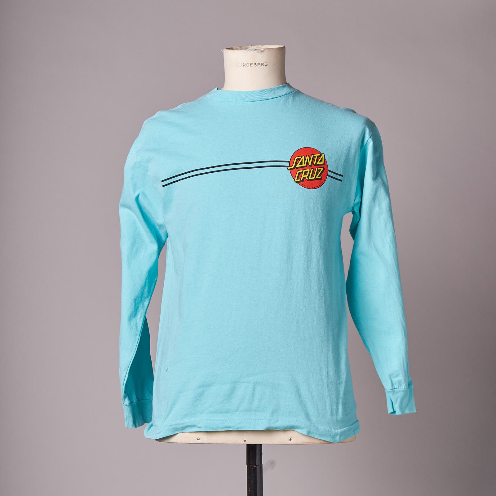 Santa Cruz Skateboards Aqua Santa Cruz Long Sleeve Tee Shirt Size US M / EU 48-50 / 2 - 1 Thumbnail