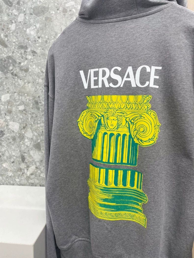 Versace Versace Baroque hooded sweatshirt jacket Size L / US 10 / IT 46 - 5 Thumbnail