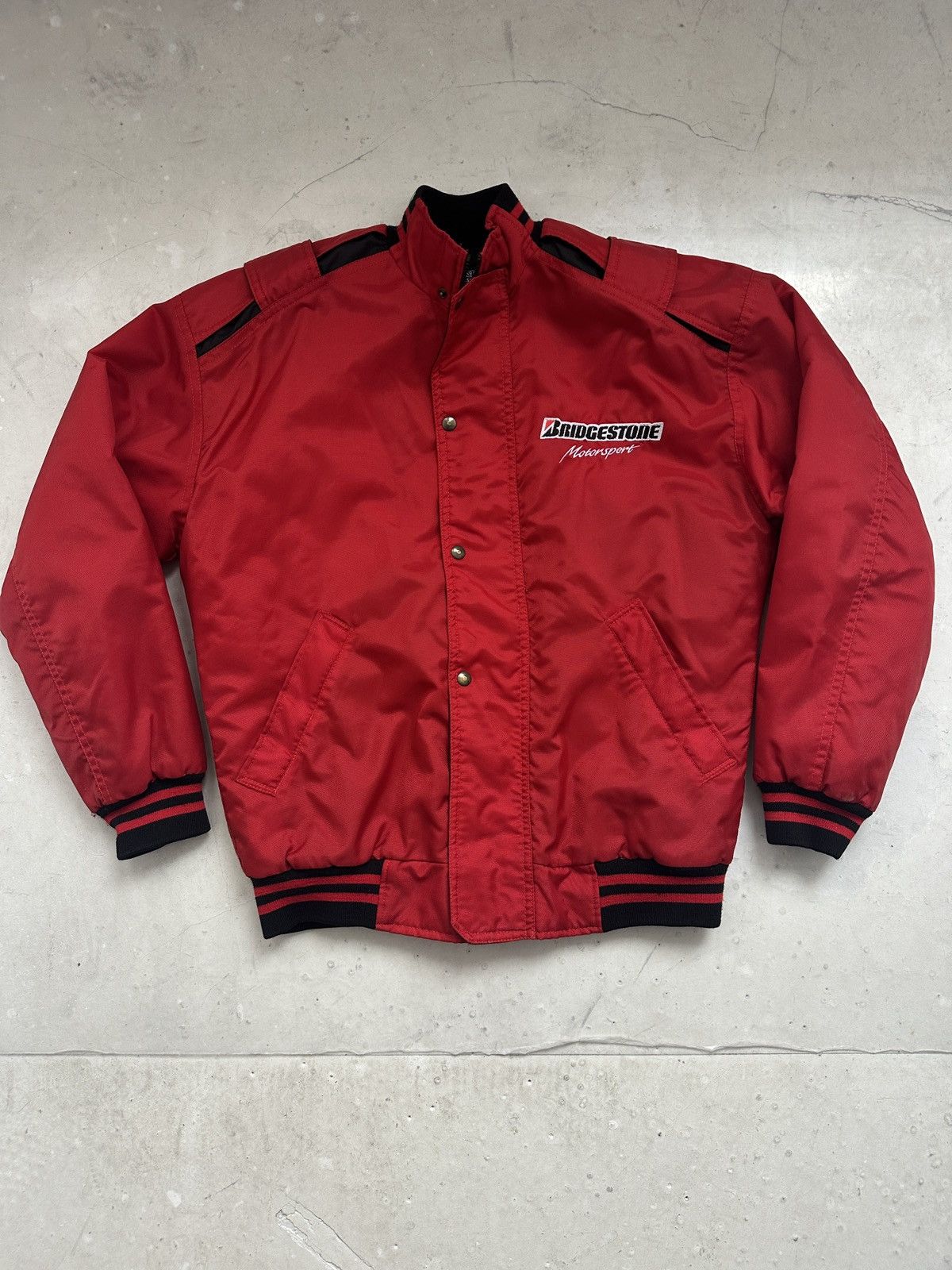 Ferrari Bridgestone Racing bomber jacket with embroidered logo Size US XL / EU 56 / 4 - 2 Thumbnail