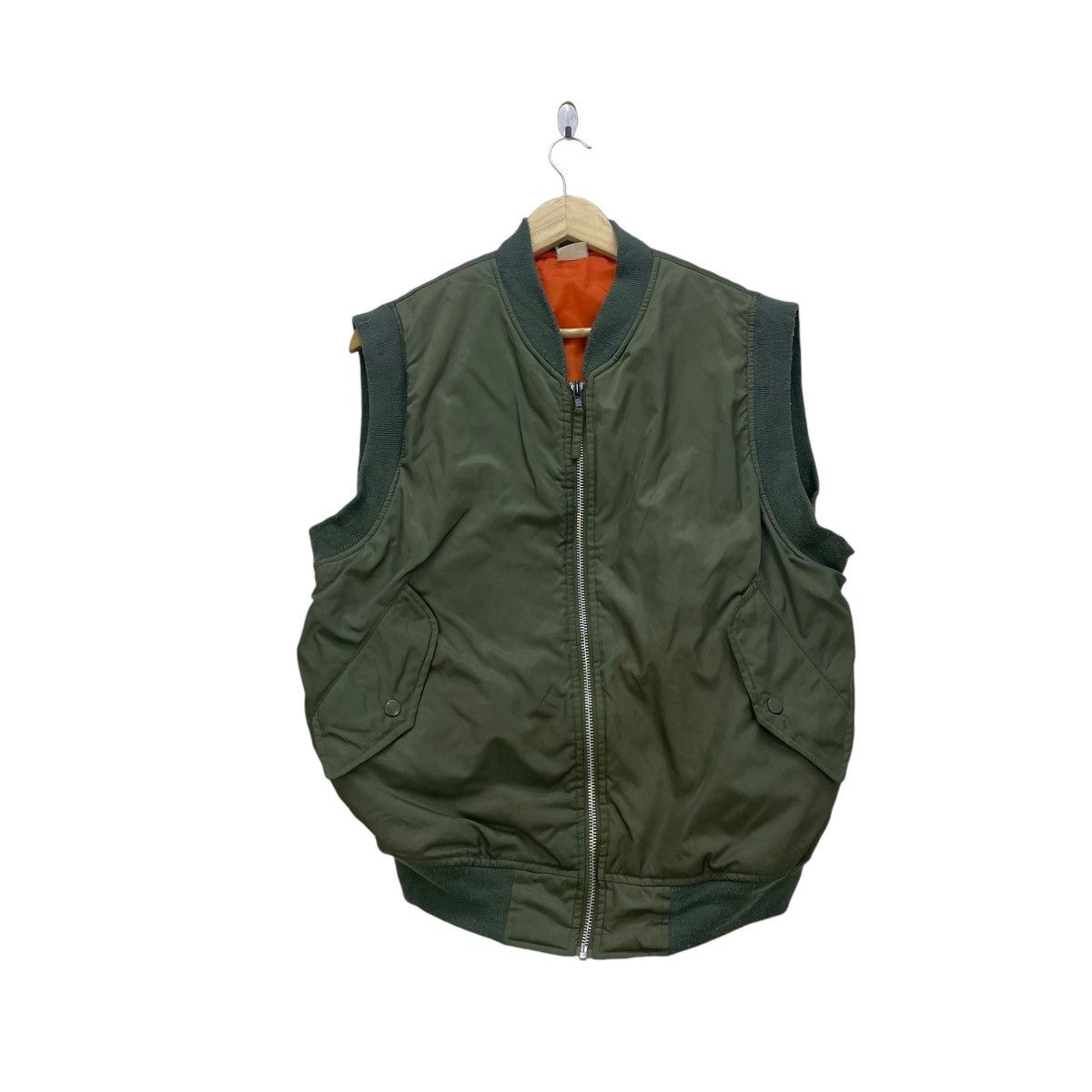 Japanese Brand Japanese Brand Vintage Vest Flight Jacket Size US M / EU 48-50 / 2 - 1 Thumbnail