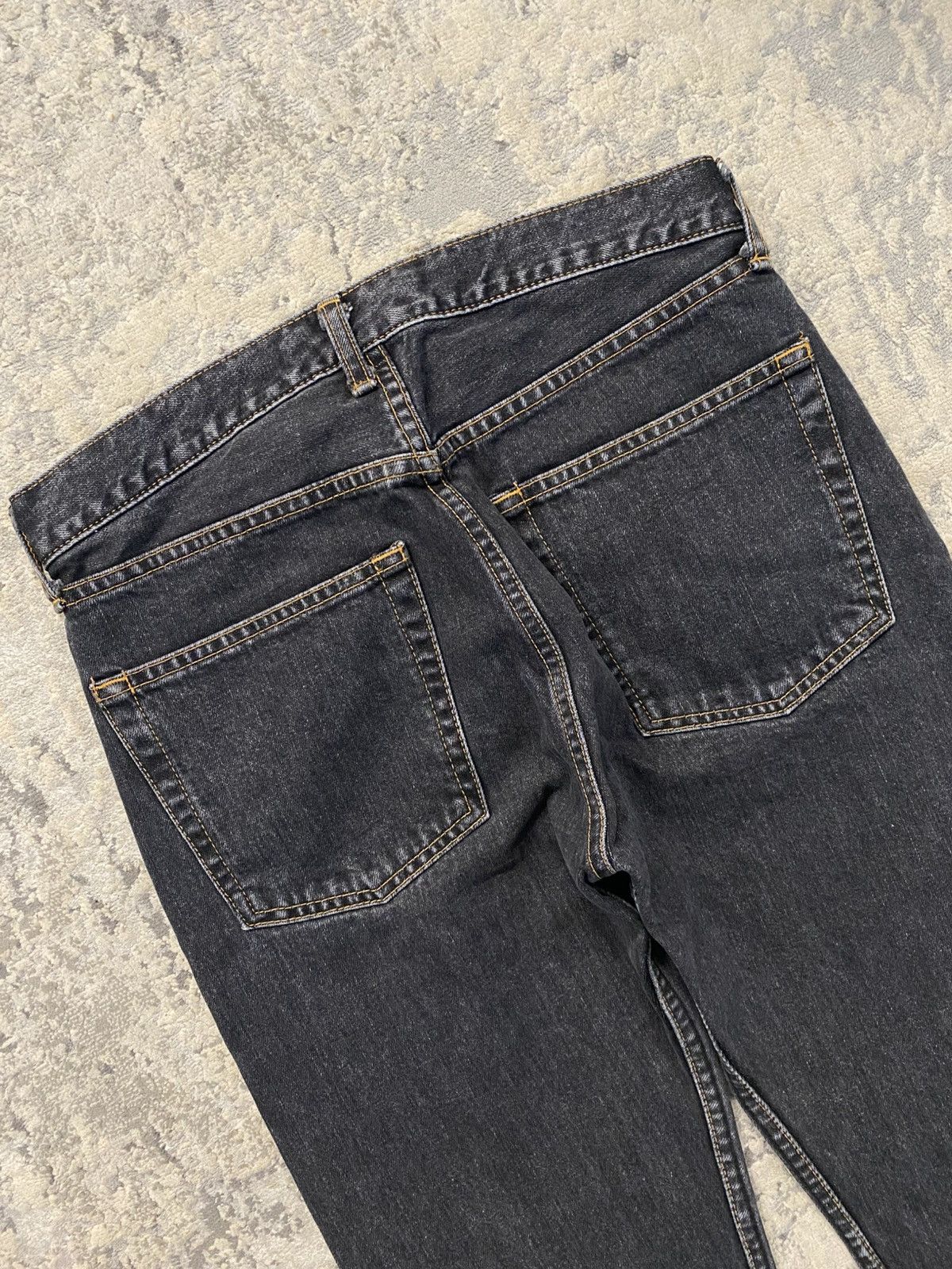 Junya Watanabe Junya Watanabe AD2002 Faded Black Denim Size US 30 / EU 46 - 6 Thumbnail