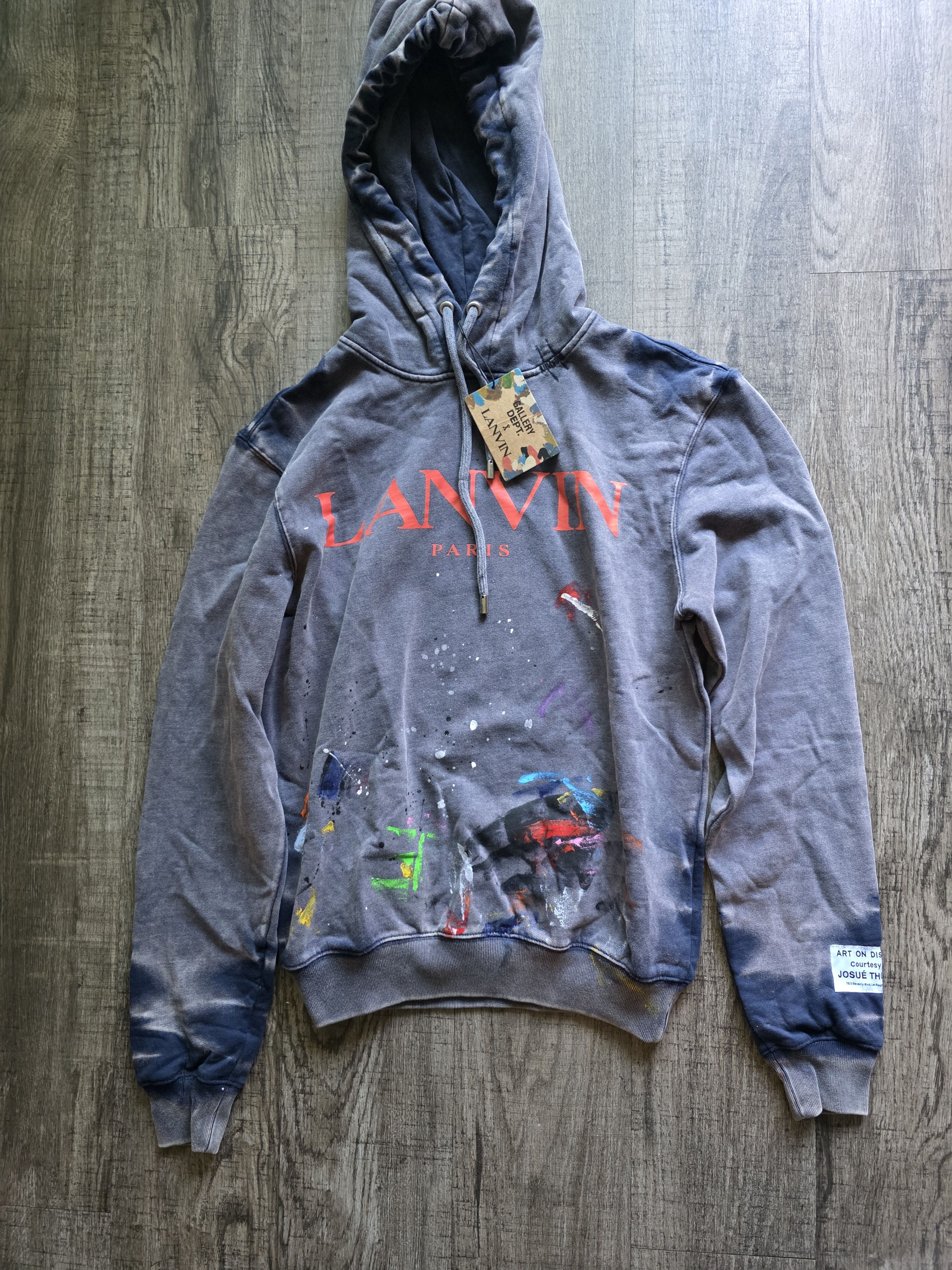 【GALLERY DEPT.×LANVIN】プルオーバーフーディ Gallery X Lanvin Hoodie | Grailed