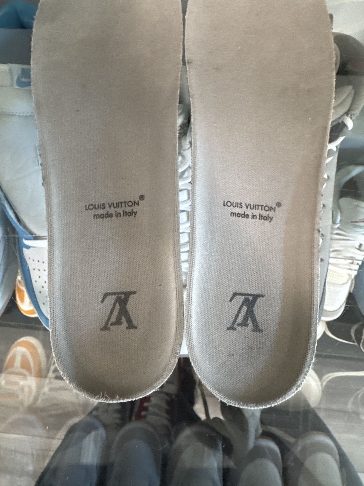 Louis Vuitton Louis Vuitton Trainer Strap Black Grey Red 1AC4ZU Size US 10 / EU 43 - 14 Thumbnail