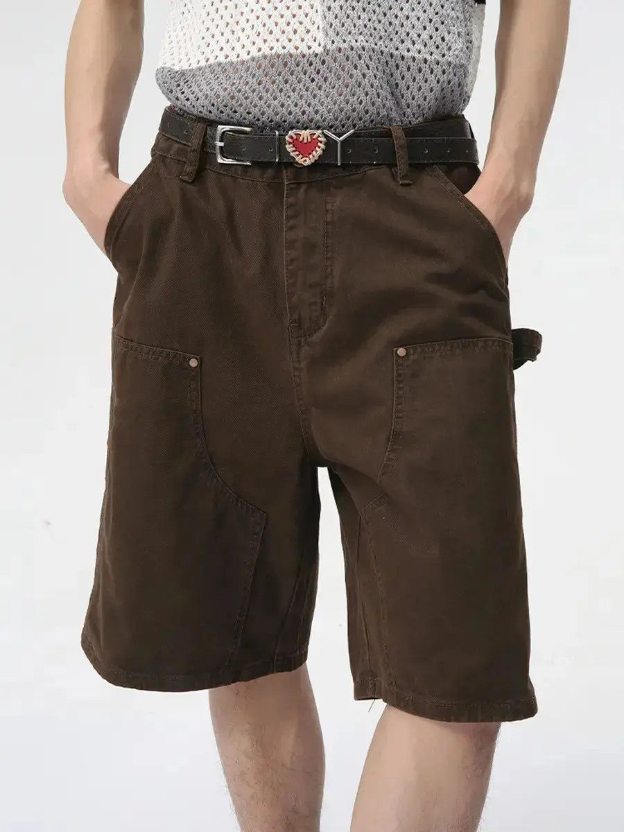 Japanese Brand Retro loose casual denim shorts Size US 32 / EU 48 - 6 Thumbnail