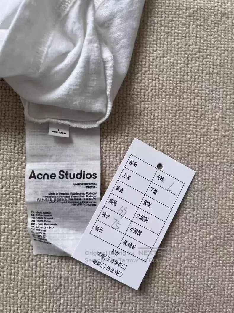 Acne Studios Acne Studios Face Expression Teddy Bear Printed Crewneck S Size US L / EU 52-54 / 3 - 4 Thumbnail