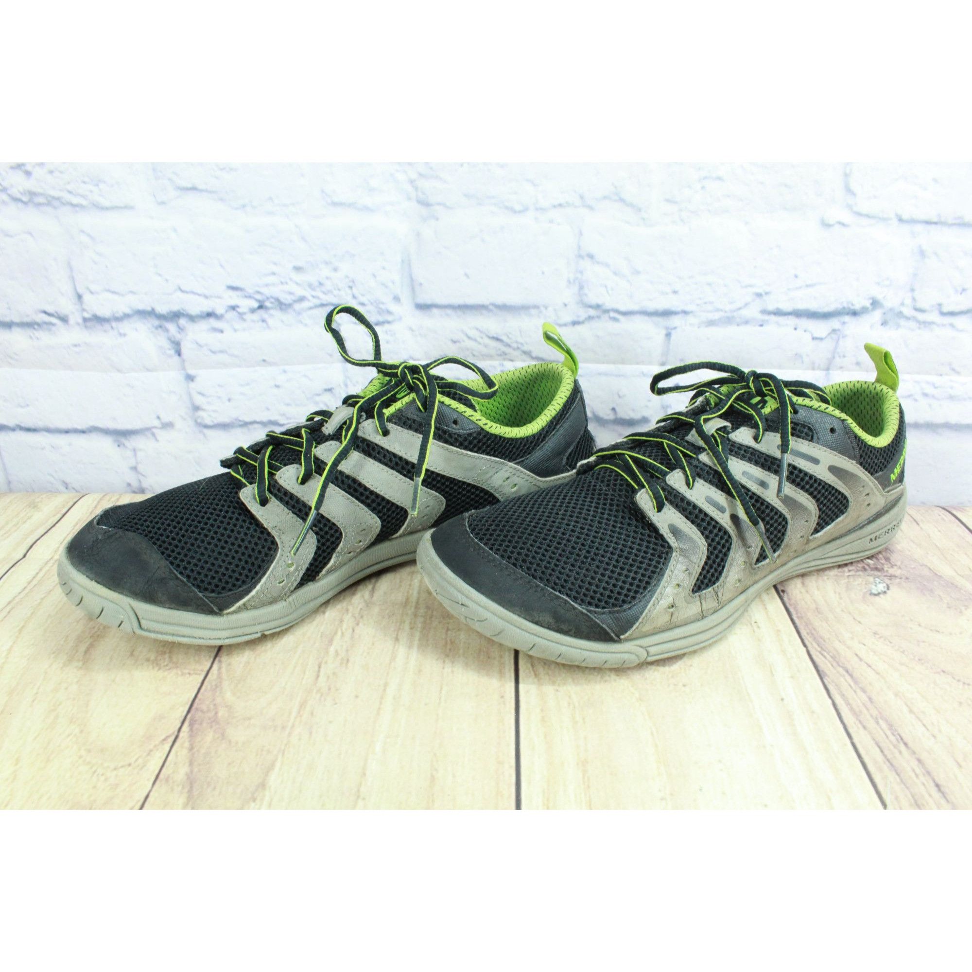 Merrell Merrell Bare Access Gray Black Running Shoes 9.5 Size US 9.5 / EU 42-43 - 3 Thumbnail