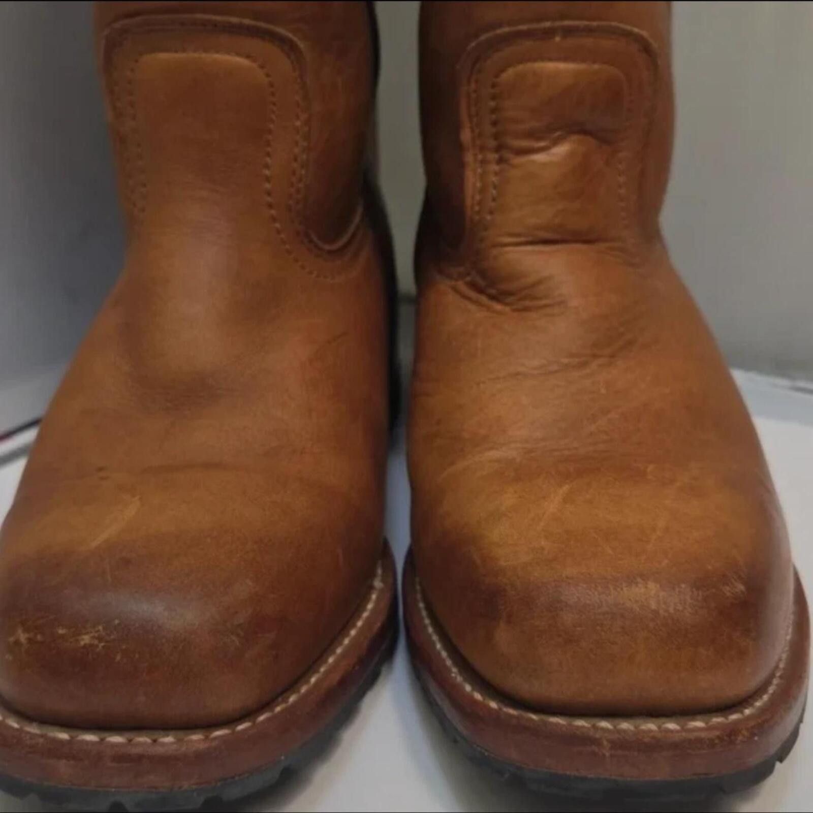 Frye Frye Womens Size 9 Brown Leather Campus Shearling 14L Boots Size US 9 / IT 39 - 5 Thumbnail