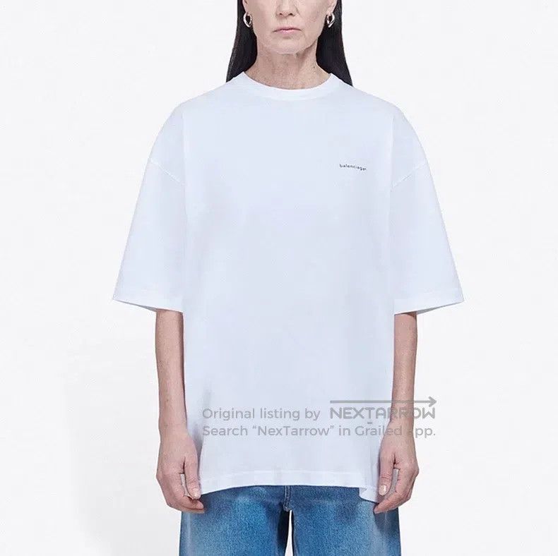 Balenciaga Balenciaga Logo letter logo short sleeve T-shirt Size US XS / EU 42 / 0 - 7 Thumbnail