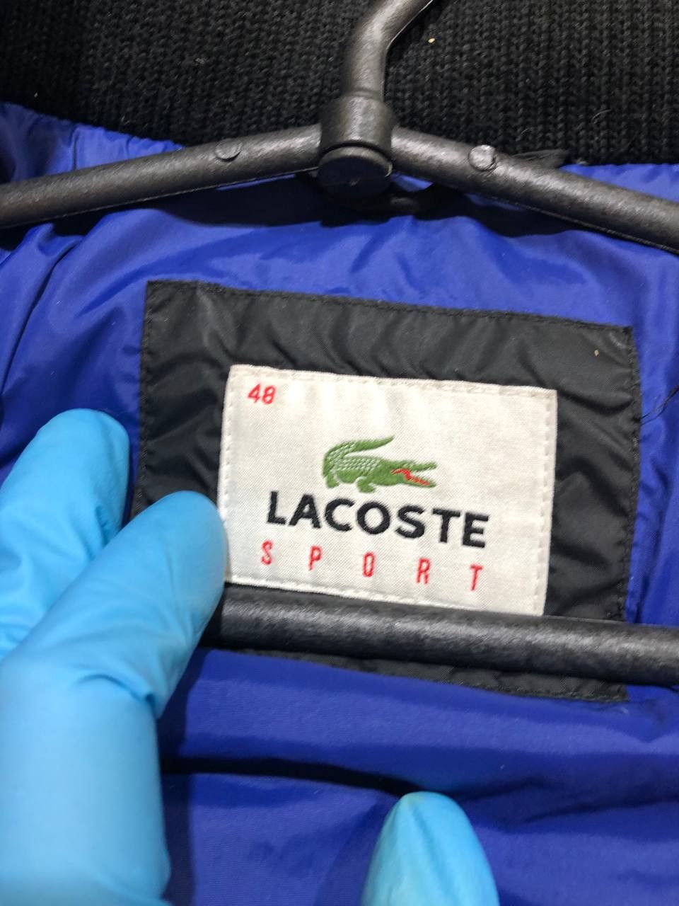 Lacoste Hooded Down Puffer Jacket VINTAGE STREETWEAR