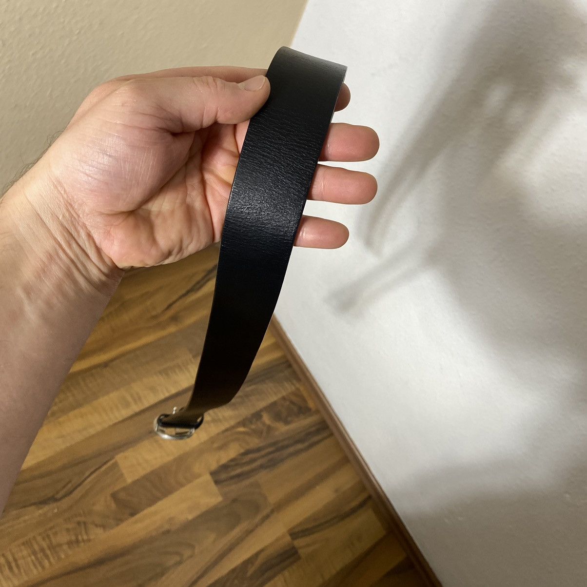 Gucci Leather belt Gucci Black men’s Size ONE SIZE - 11 Thumbnail