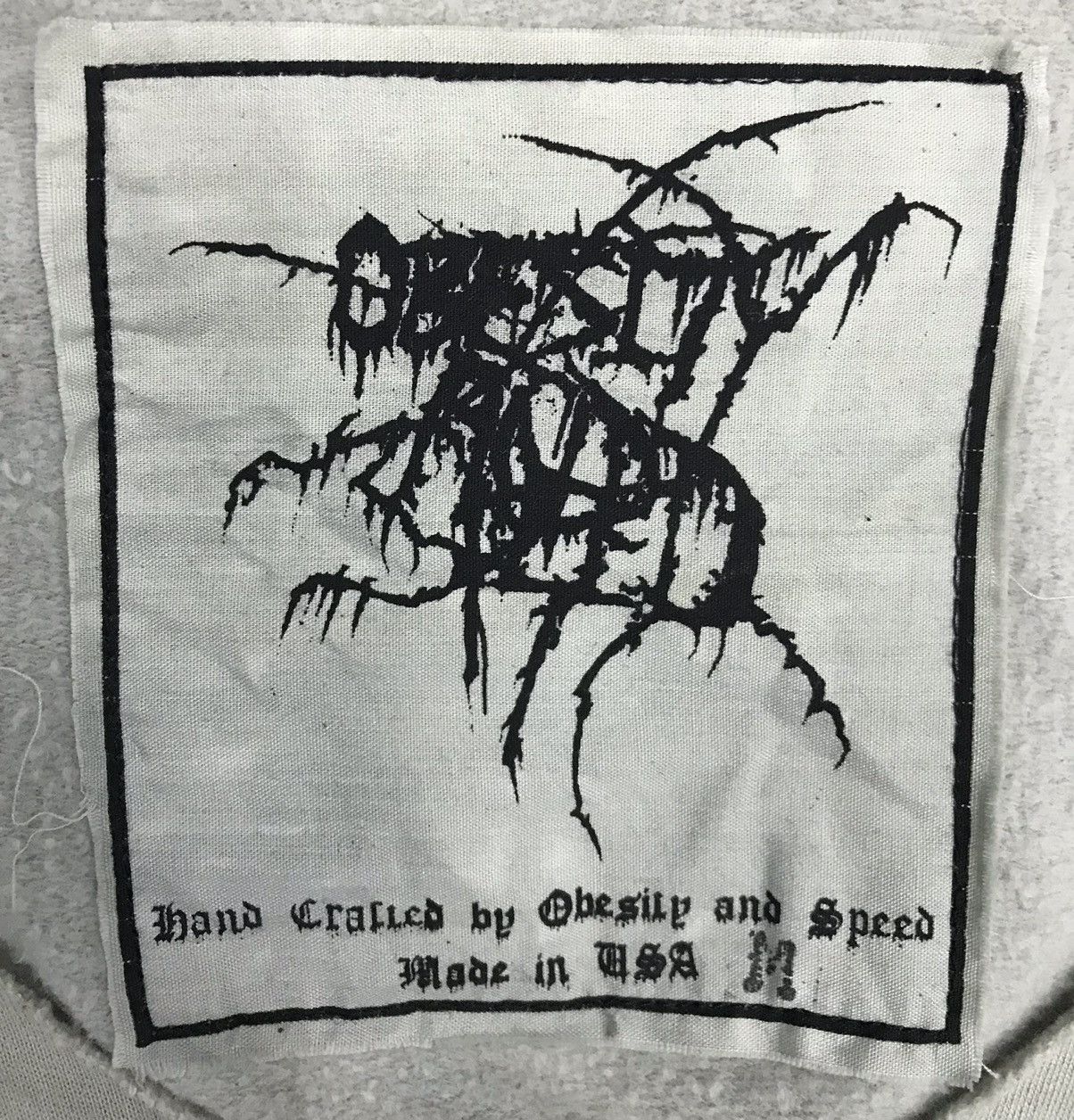 Vintage Vintage Hand Crafted by Obesity and SPEED Made In Usa Shirt Size US M / EU 48-50 / 2 - 8 Thumbnail