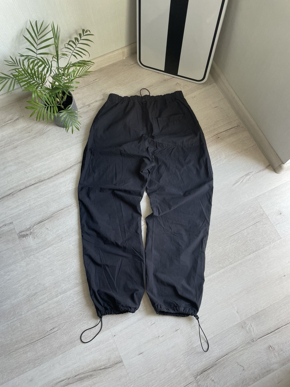 Japanese Brand Vntg Wide Baggy Parachute Pants Maharishi Style Y2K Grunge Size US 30 / EU 46 - 2 Thumbnail