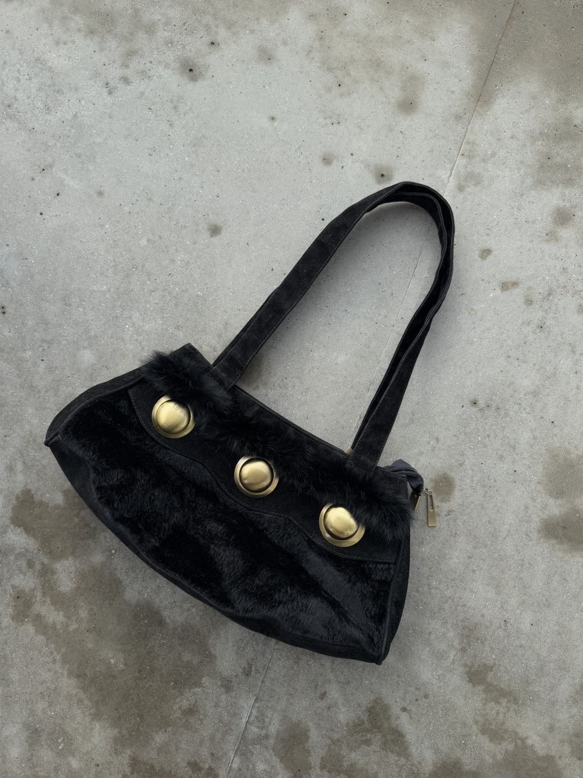 Vintage Avant garde style vintage Shoulder bag with pony hair Size ONE SIZE - 1 Thumbnail