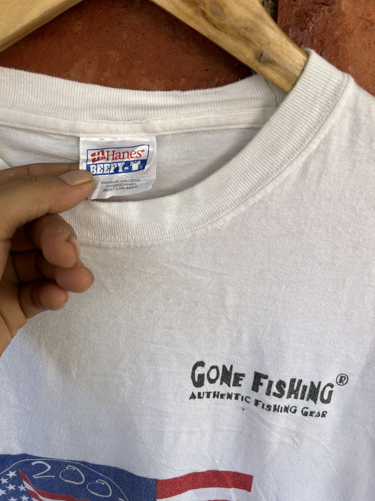 Arts & Science × Vintage 💥VINTAGE GONE FISHING GEAR Size US XL / EU 56 / 4 - 3 Thumbnail