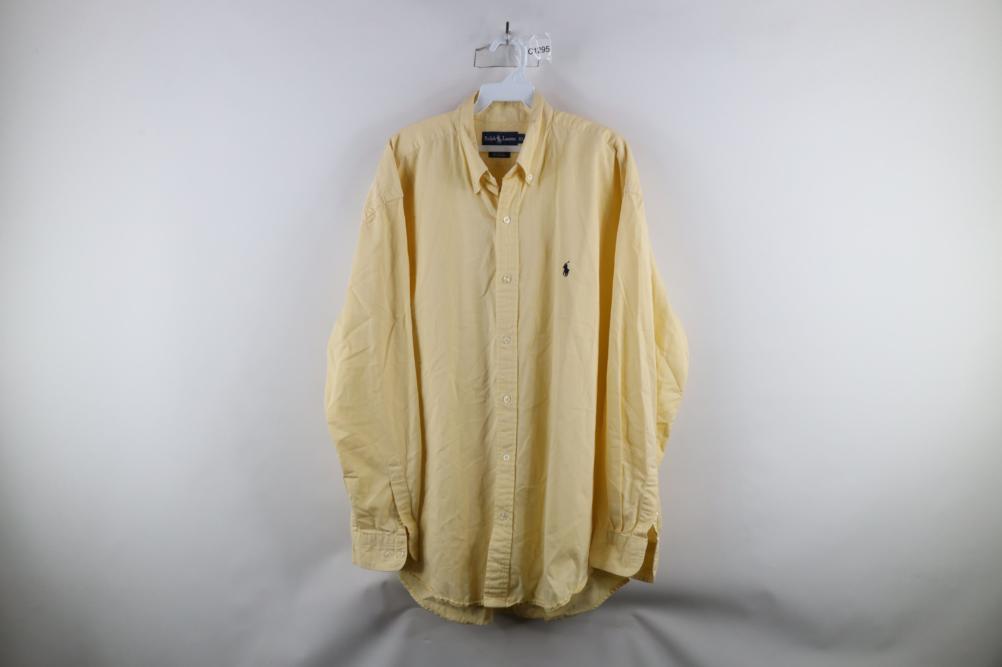 Ralph Lauren × Vintage Vintage 90s Ralph Lauren Blake Collared Button Down Shirt Size US XL / EU 56 / 4 - 1 Thumbnail