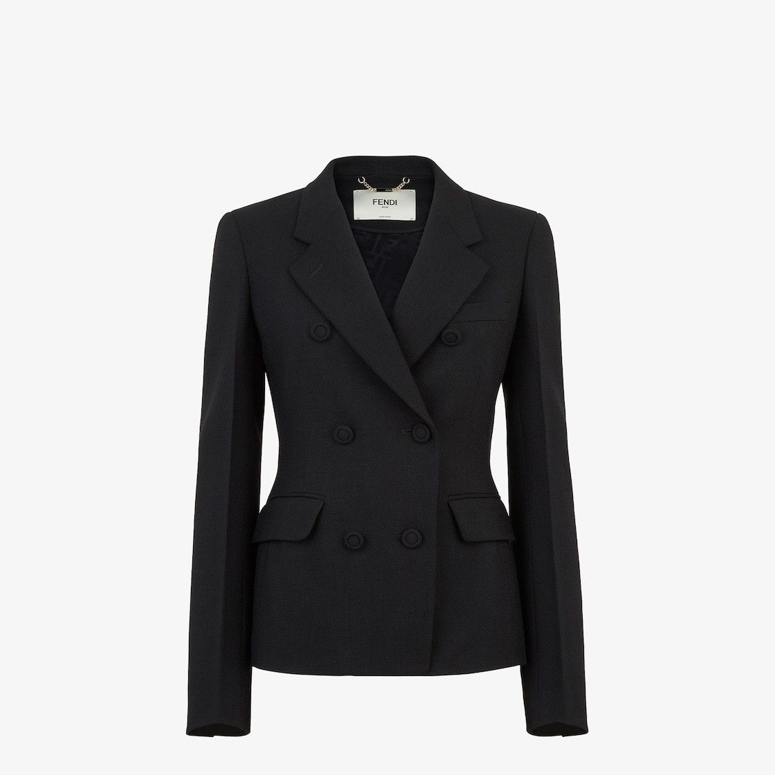 Fendi o1s1wg110925 Jacket in Black Size S / US 4 / IT 40 - 1 Thumbnail