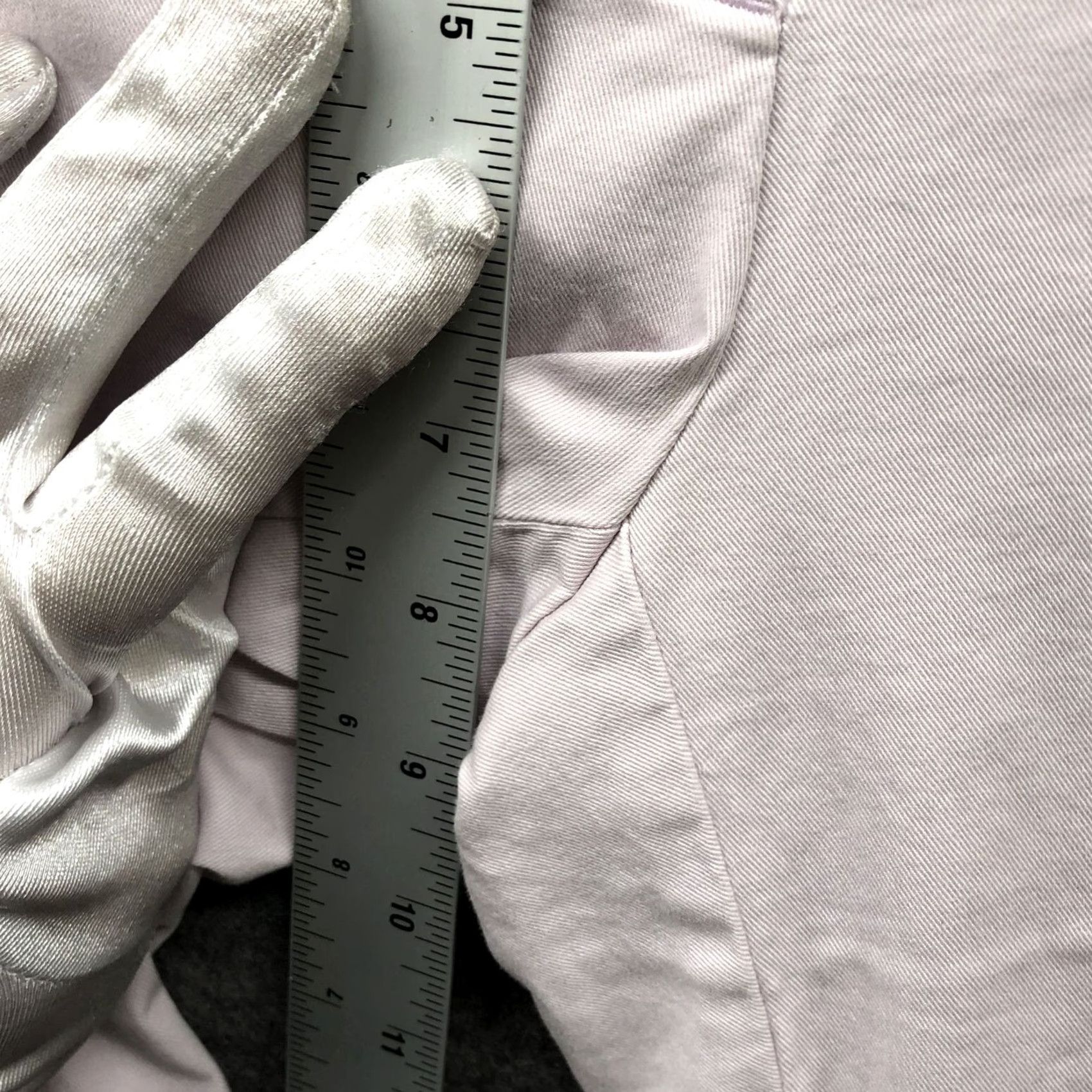 Theory Theory Roll Up Chino Pants Womens Size 2 Light Purple Mauve Ankle Low Rise Pants Size 26" / US 2 / IT 38 - 6 Thumbnail