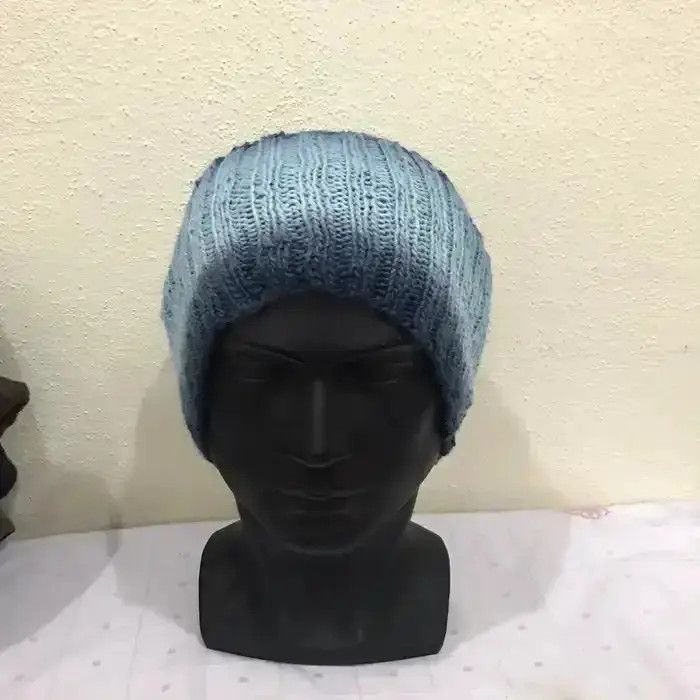 Japanese Brand Tye Dye Design Beanie Hat Size ONE SIZE - 3 Thumbnail